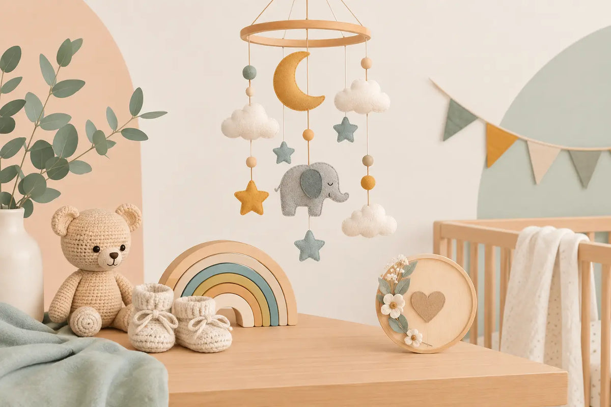 Trends in handgemaakte geboorte decoratie