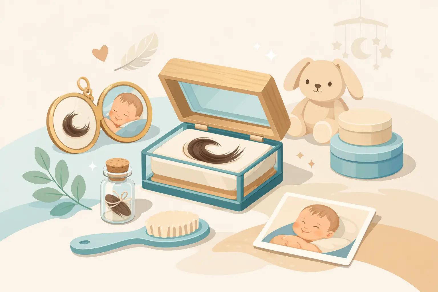 Baby haarlok bewaren tips voor een mooie herinnering