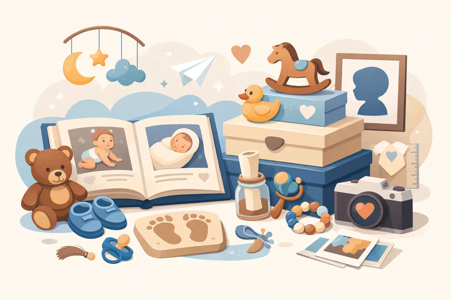10 baby herinneringen bewaren tips
