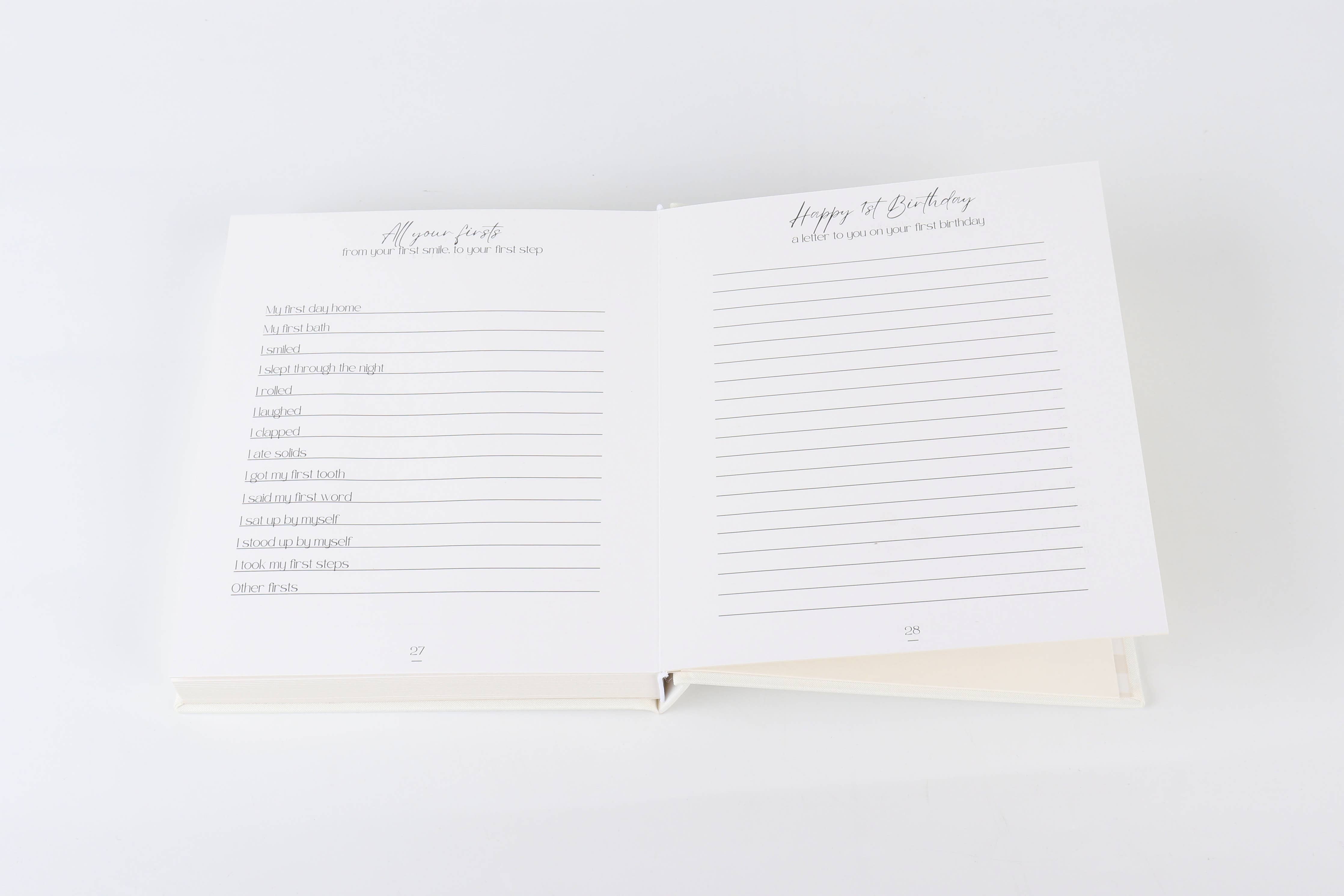 Keepsake Photo Album | 12 maanden van jou