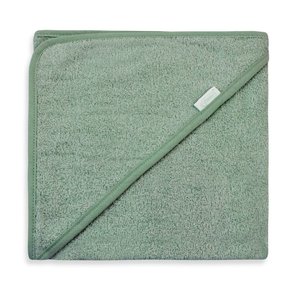 Badcape groen | met naam