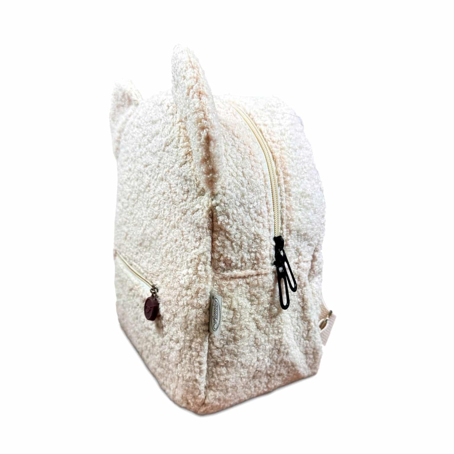 Teddy kinderrugzak milk - Met naam