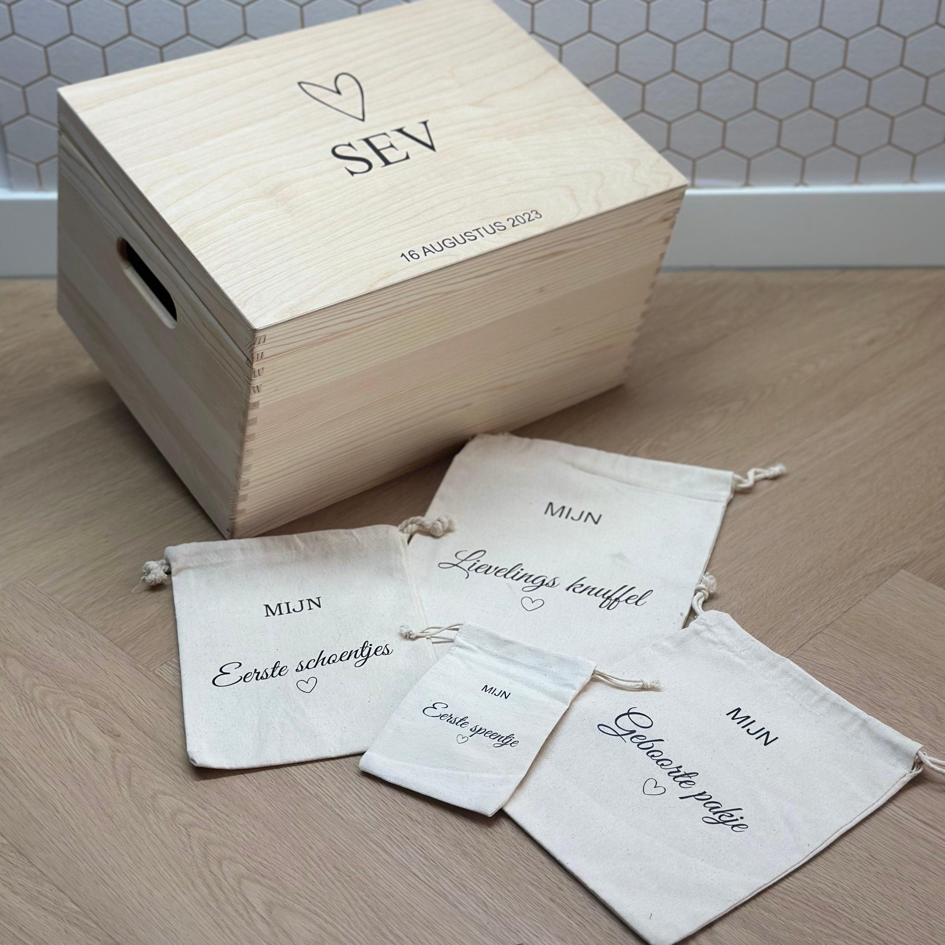 Memory box, hartje - Leuk en Mooi