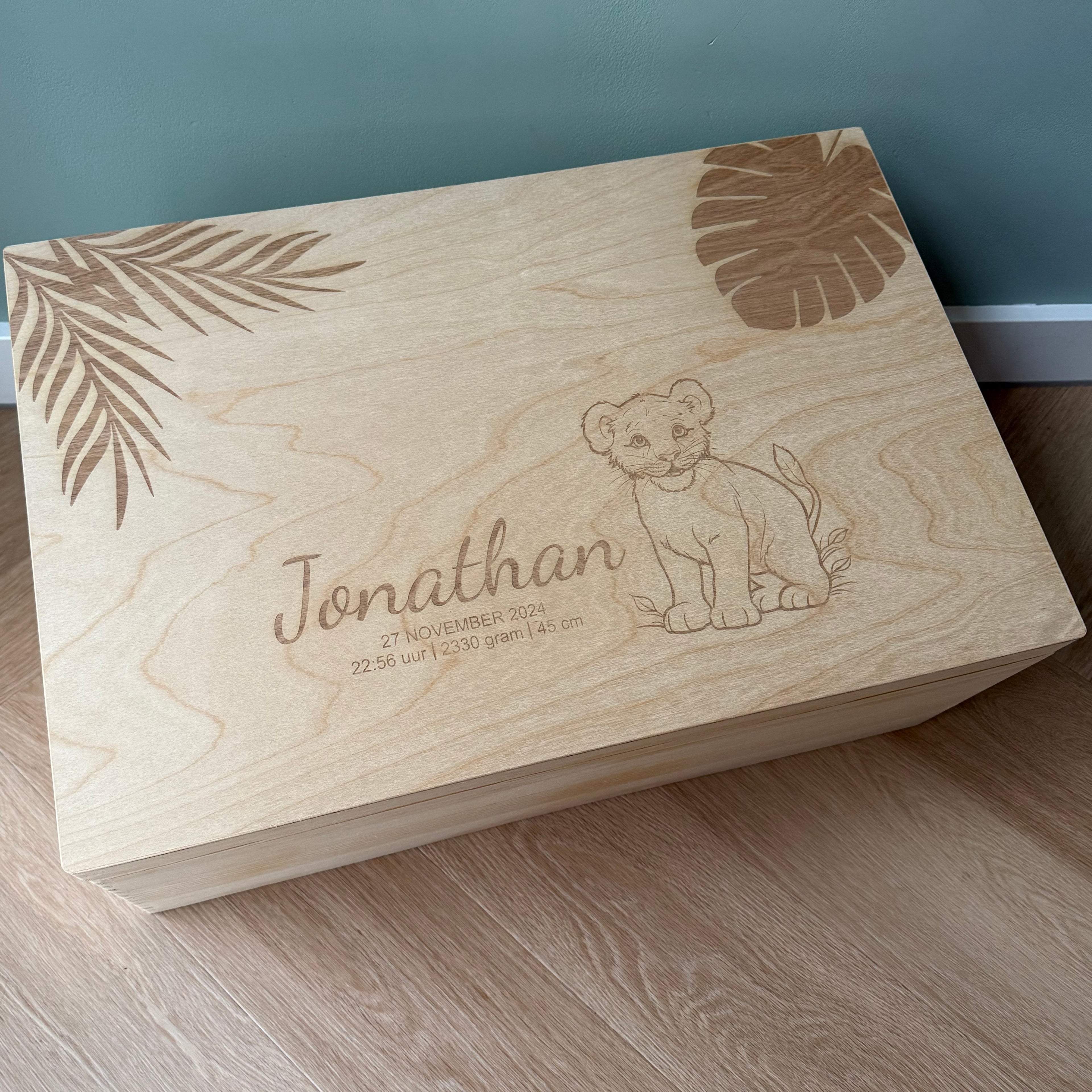 Memorybox Leeuwtje