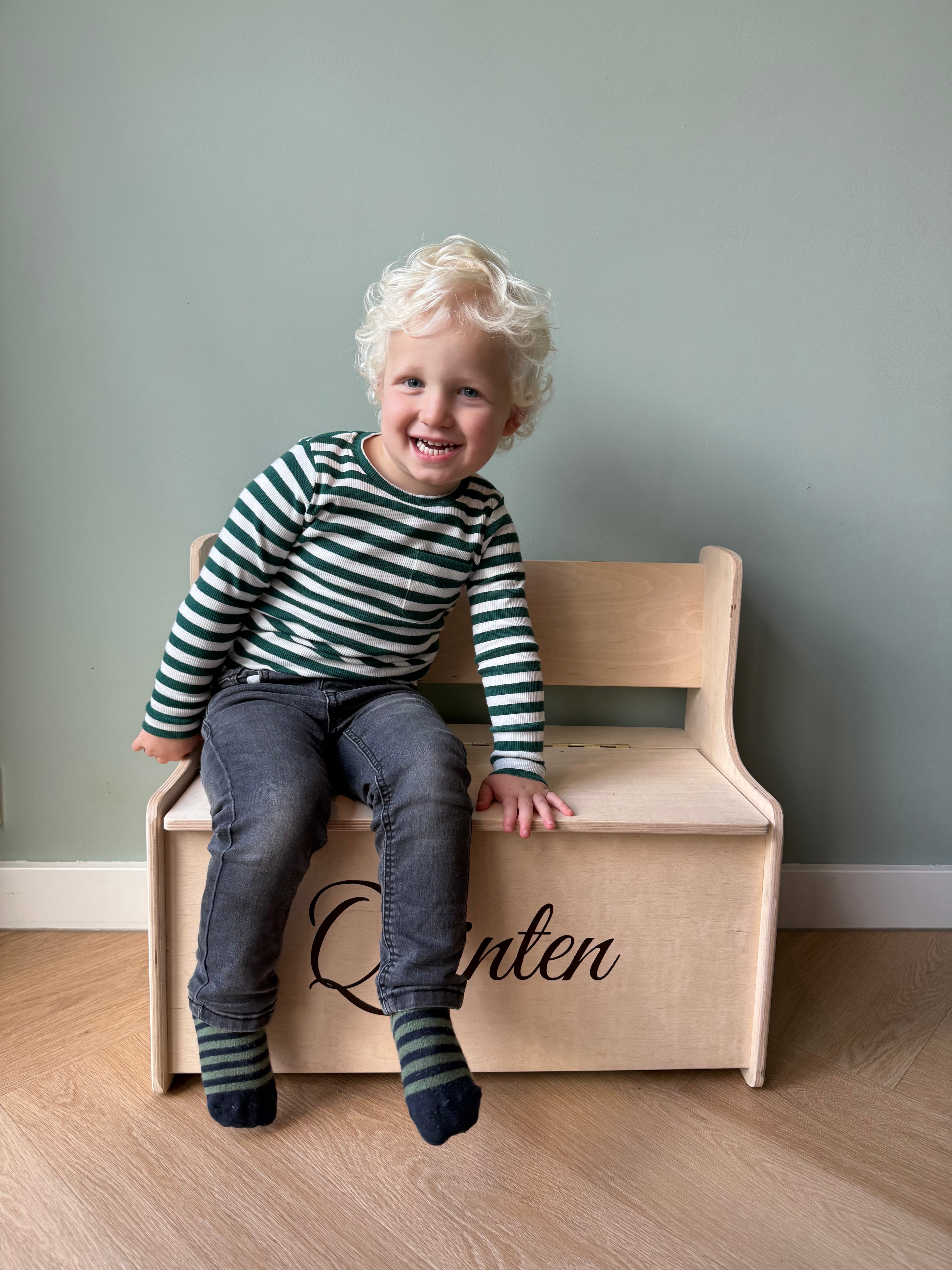 Speelgoedbank, Opberkist, Opbergbankje