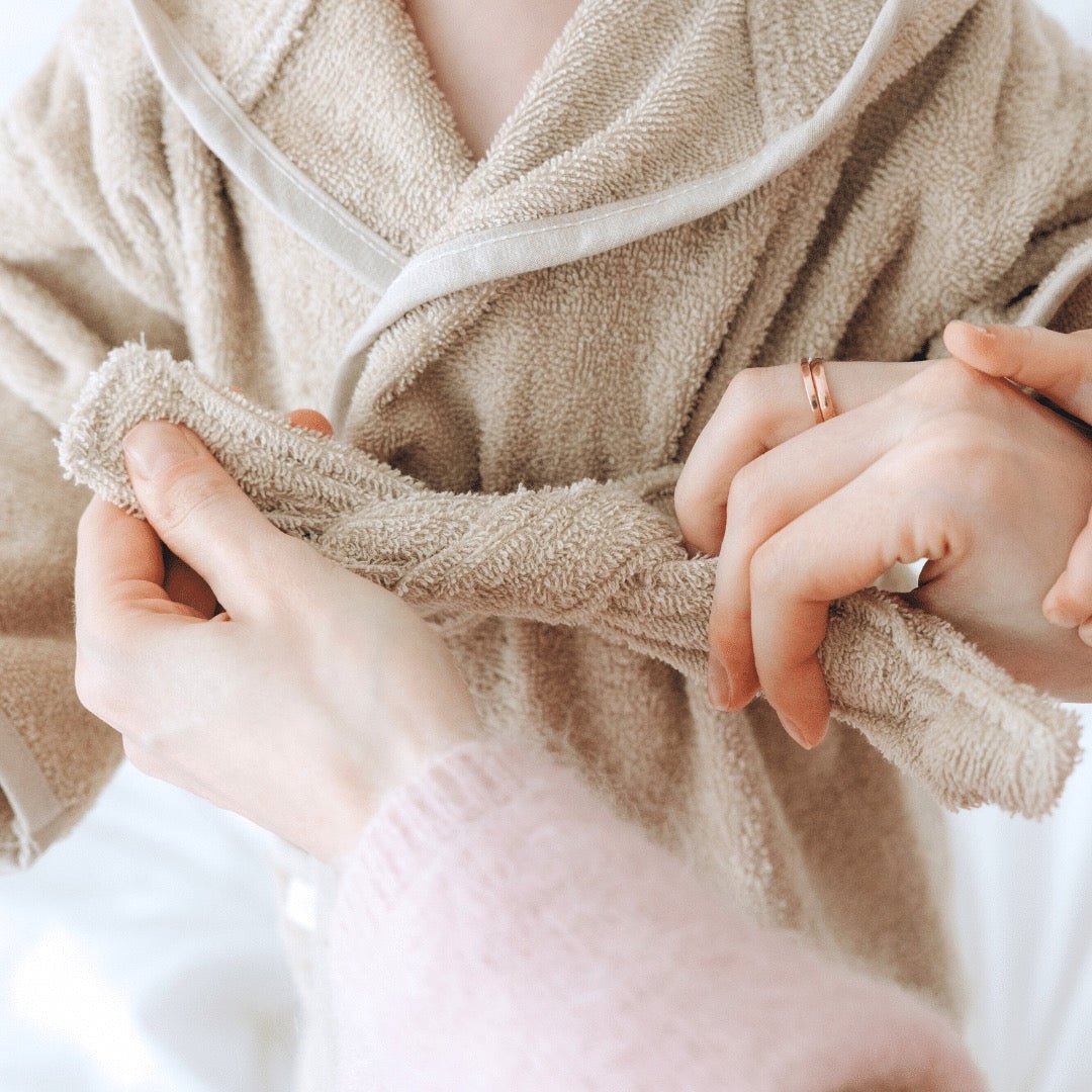 Badjas blauw | met naam - Leuk en Mooi