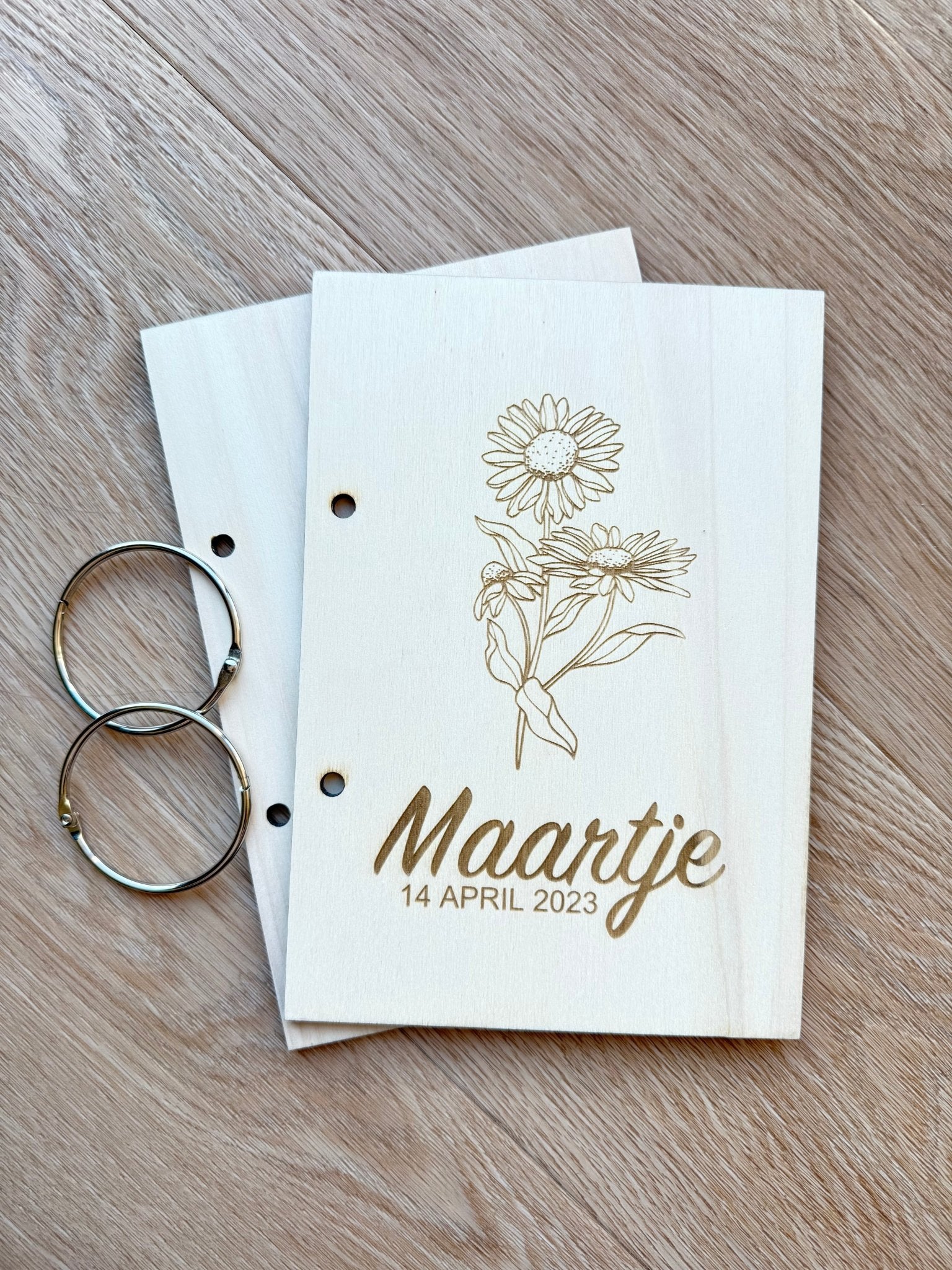 Bewaarbundel geboortebloem - Leuk en Mooi