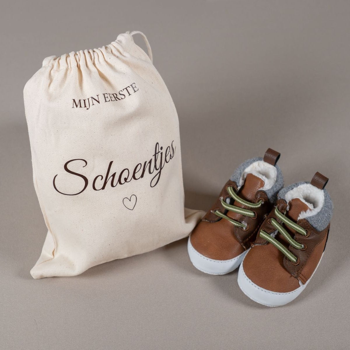 Bewaarzakje Eerste schoentjes - Leuk en Mooi