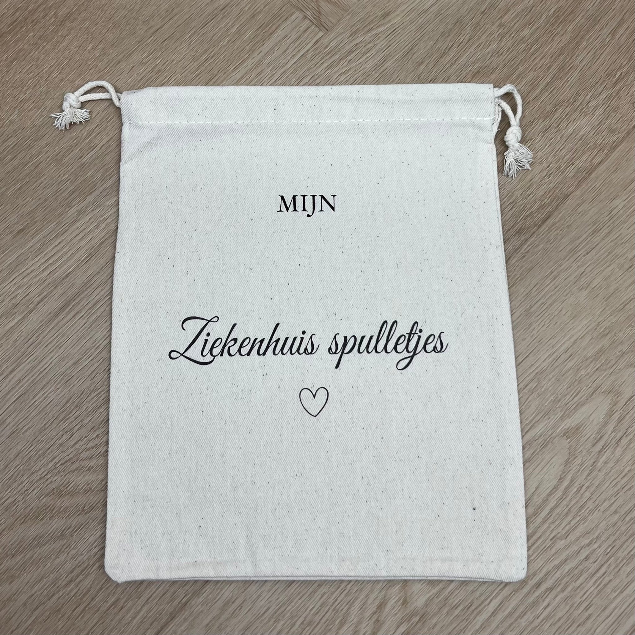 Bewaarzakje Ziekenhuis spulletjes - Leuk en Mooi