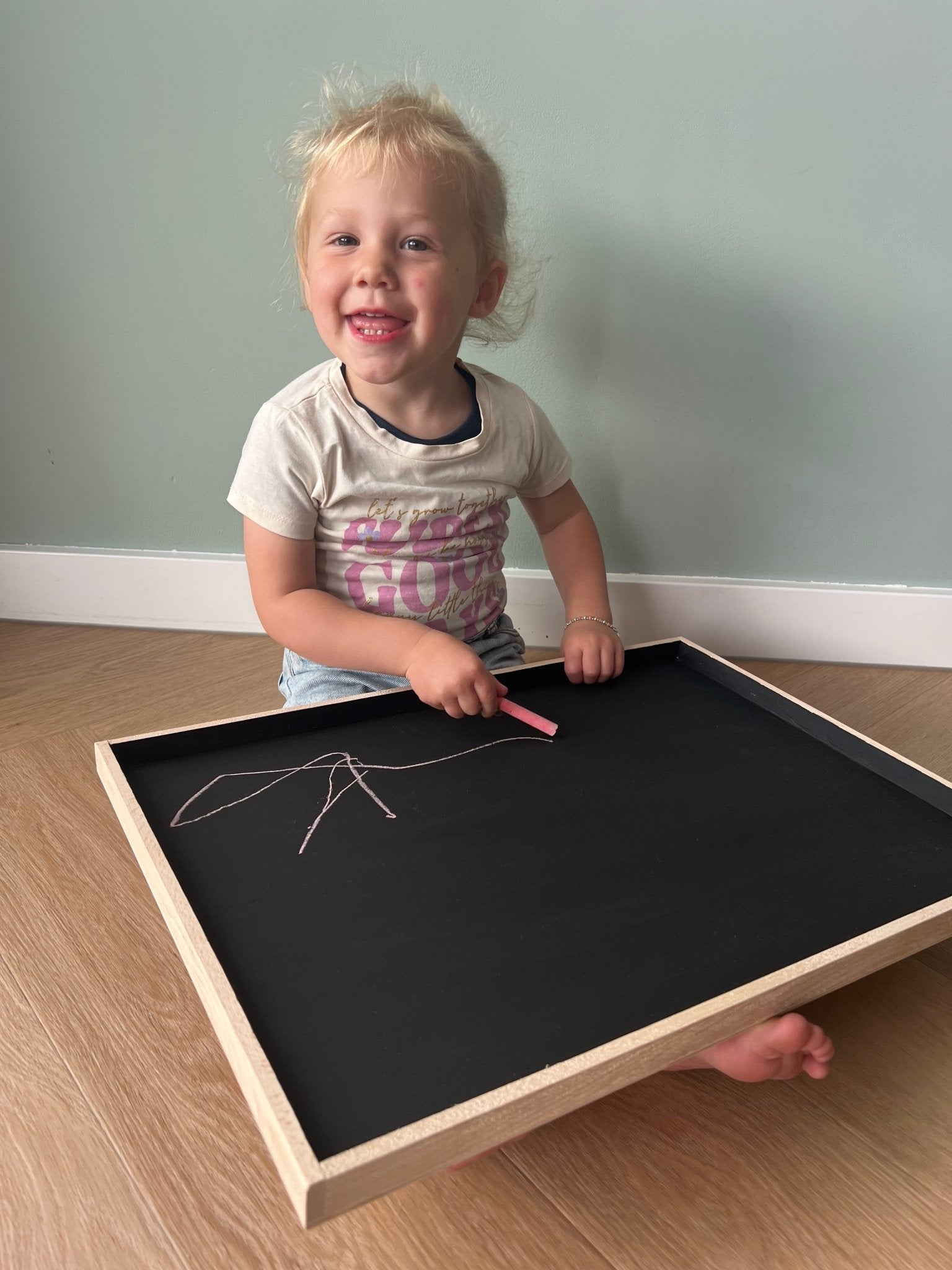 Knutsel/tekenkist met naam in 3D - Leuk en Mooi