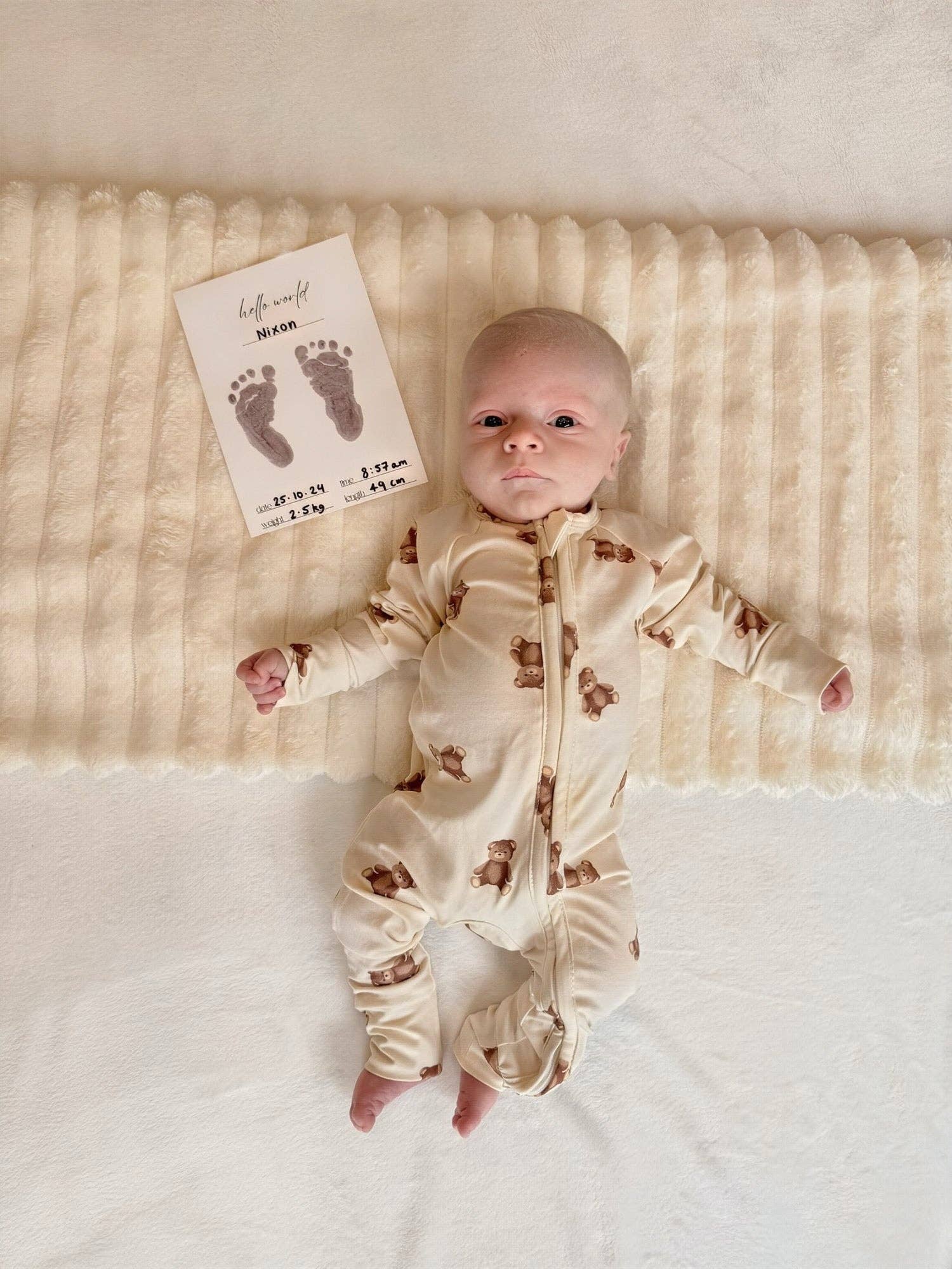 Little Lullaby - Hallo Wereld - Inktloze Printset - Leuk en Mooi