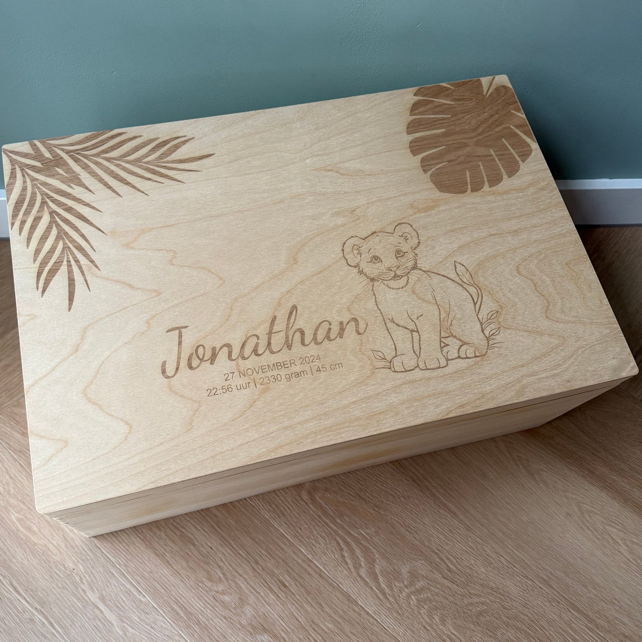 Memorybox Leeuw - Leuk en Mooi