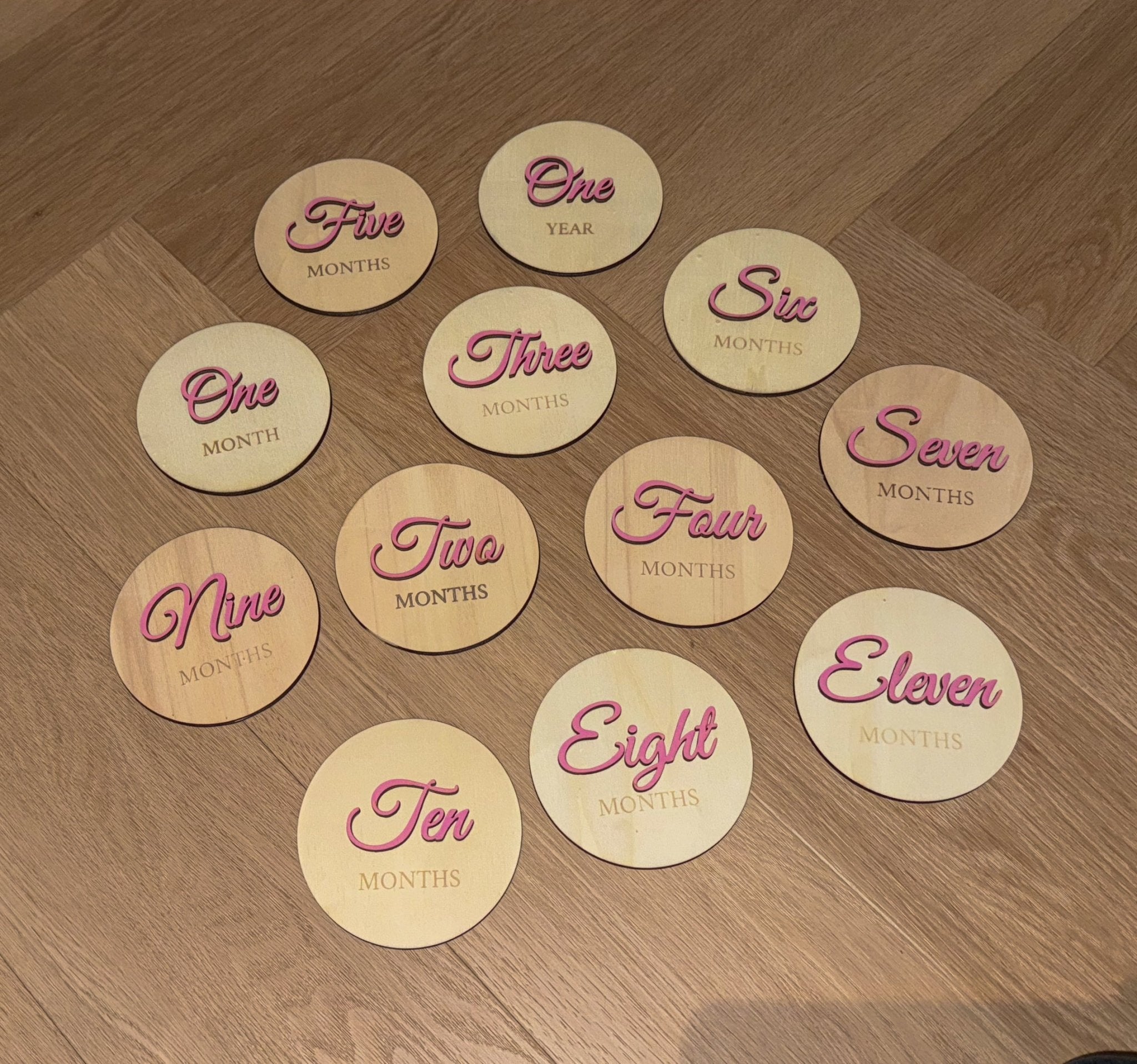 Milestone kaarten 3D - Leuk en Mooi