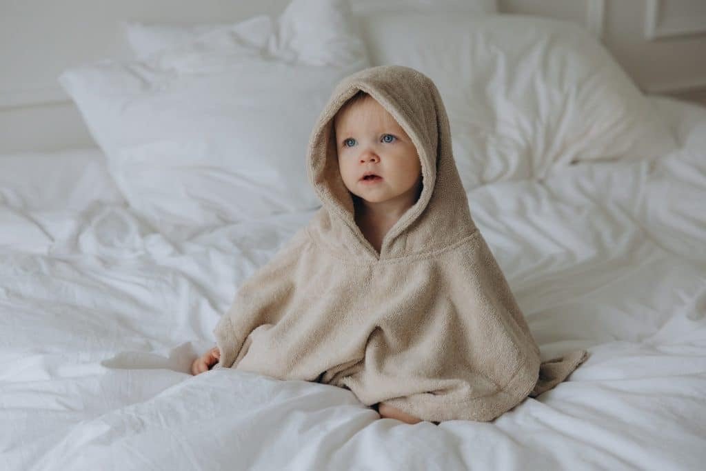 Poncho oud roze | Met naam - Leuk en Mooi