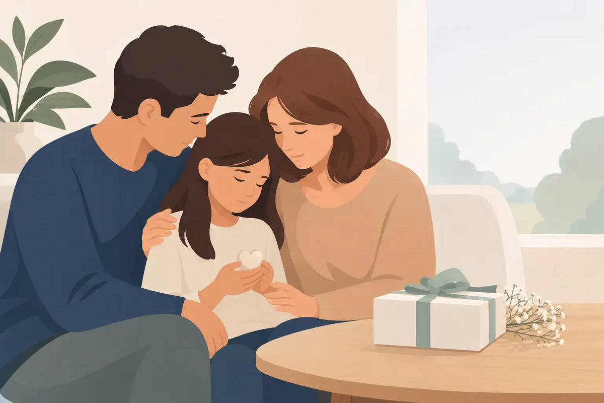 De ervaring van ouders met een rouwcadeau