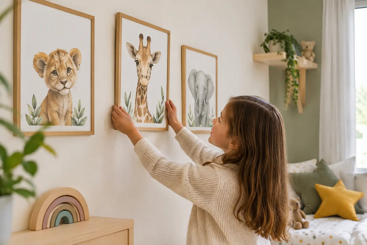 Naamposters kinderkamer die met je kind meegroeien