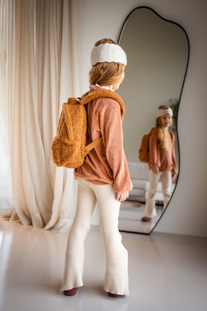 Rugtas teddy bruin | Met naam
