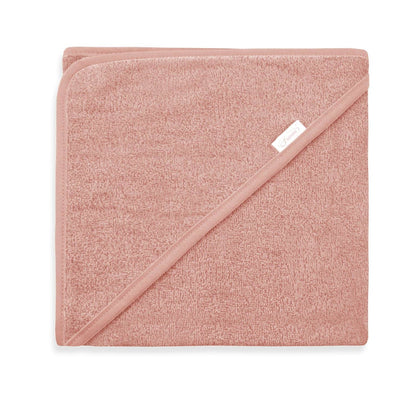 Badcape oud roze | met naam