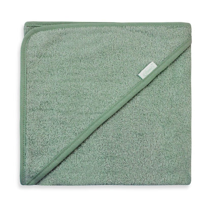 Badcape groen | met naam