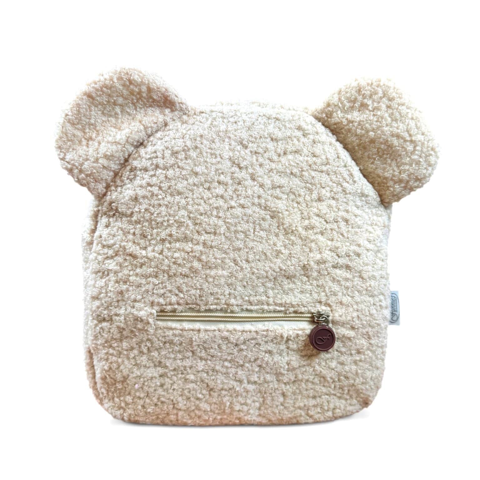 Teddy kinderrugzak milk - Met naam