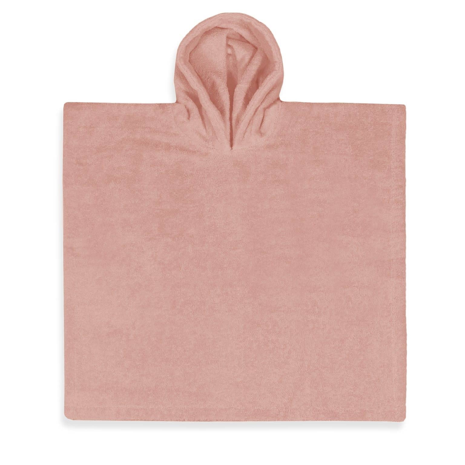 Poncho oud roze | Met naam