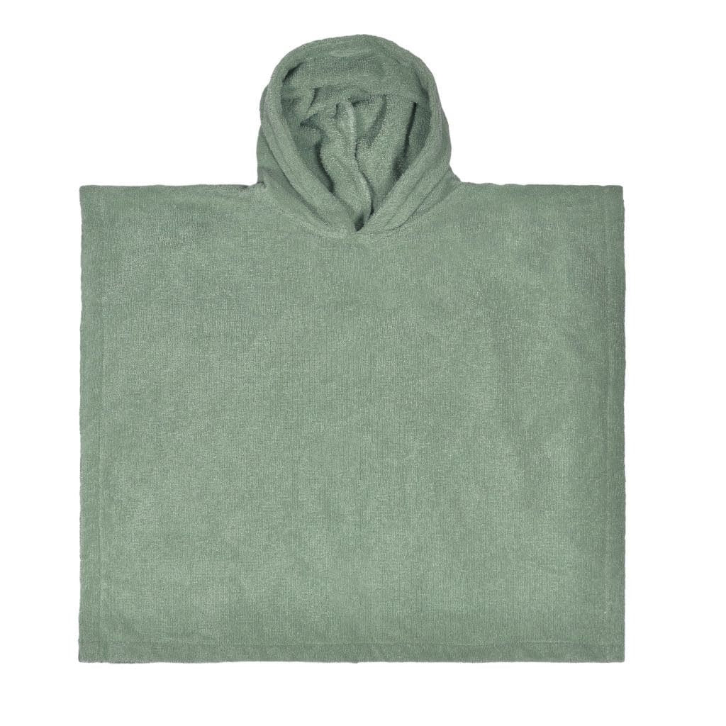 Poncho groen | Met naam