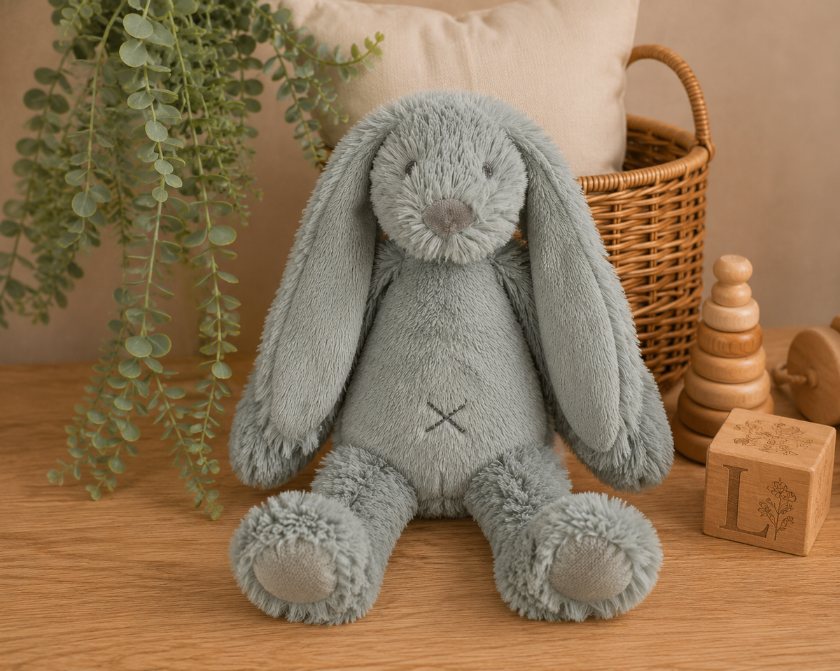 Kraamcadeau, Happy Horse, Rabbit Richie, Knuffel, Knuffel met naam