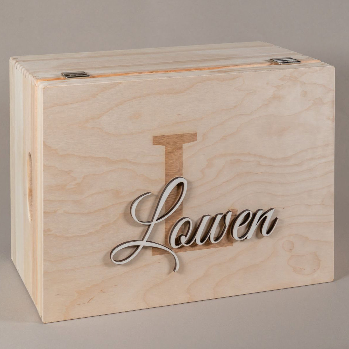 Memorybox met naam, kraamcadeau, Gepersonaliseerd, leuk