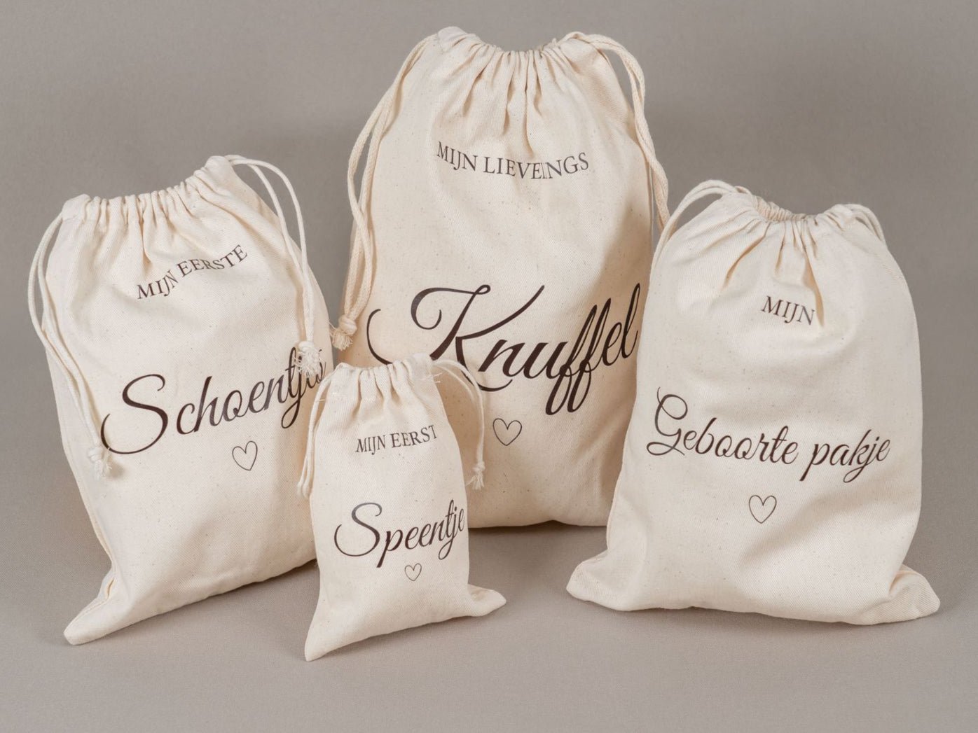 Bewaarset zakjes - Leuk en Mooi