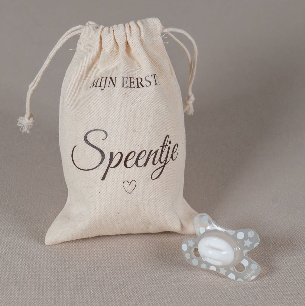 Bewaarzakje Speentje - Leuk en Mooi