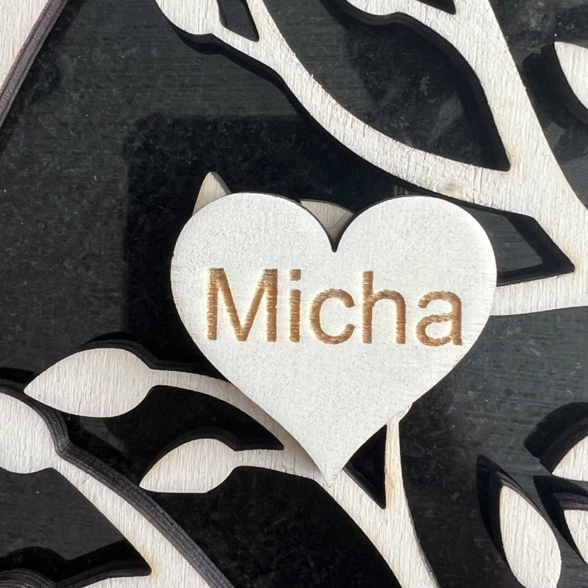 Hartje los familie boom - Leuk en Mooi