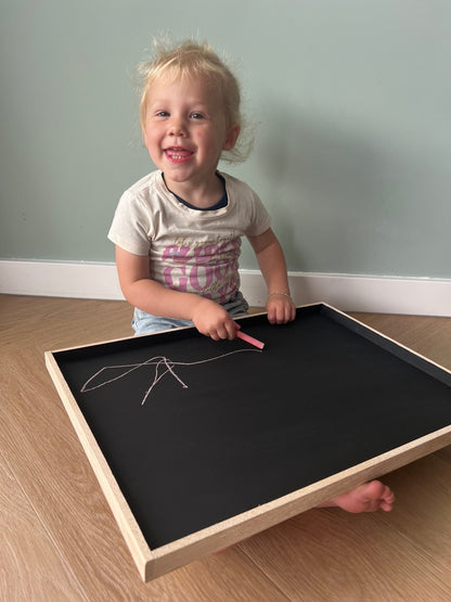 Knutsel/tekenkist met naam in 3D - Leuk en Mooi