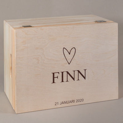 Memory box hartje - Leuk en Mooi