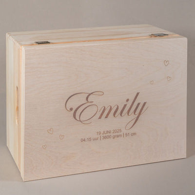 Memorybox hartjes - Leuk en Mooi