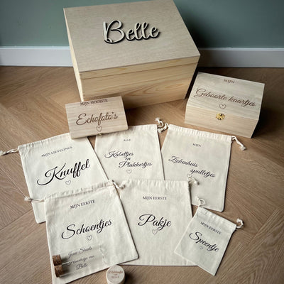 Memorybox met naam - Leuk en Mooi