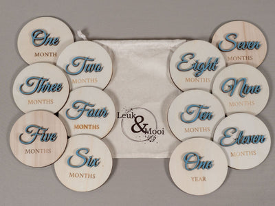 Milestone kaarten 3D - Leuk en Mooi