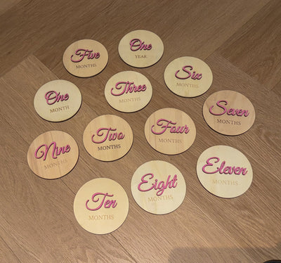 Milestone kaarten 3D - Leuk en Mooi