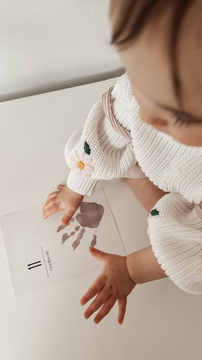 Milestone kaarten zonder inkt - Leuk en Mooi