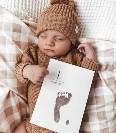 Milestone kaarten zonder inkt - Leuk en Mooi