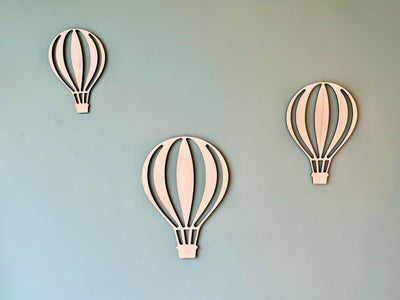 Muurdecoratie luchtballonnen - Leuk en Mooi