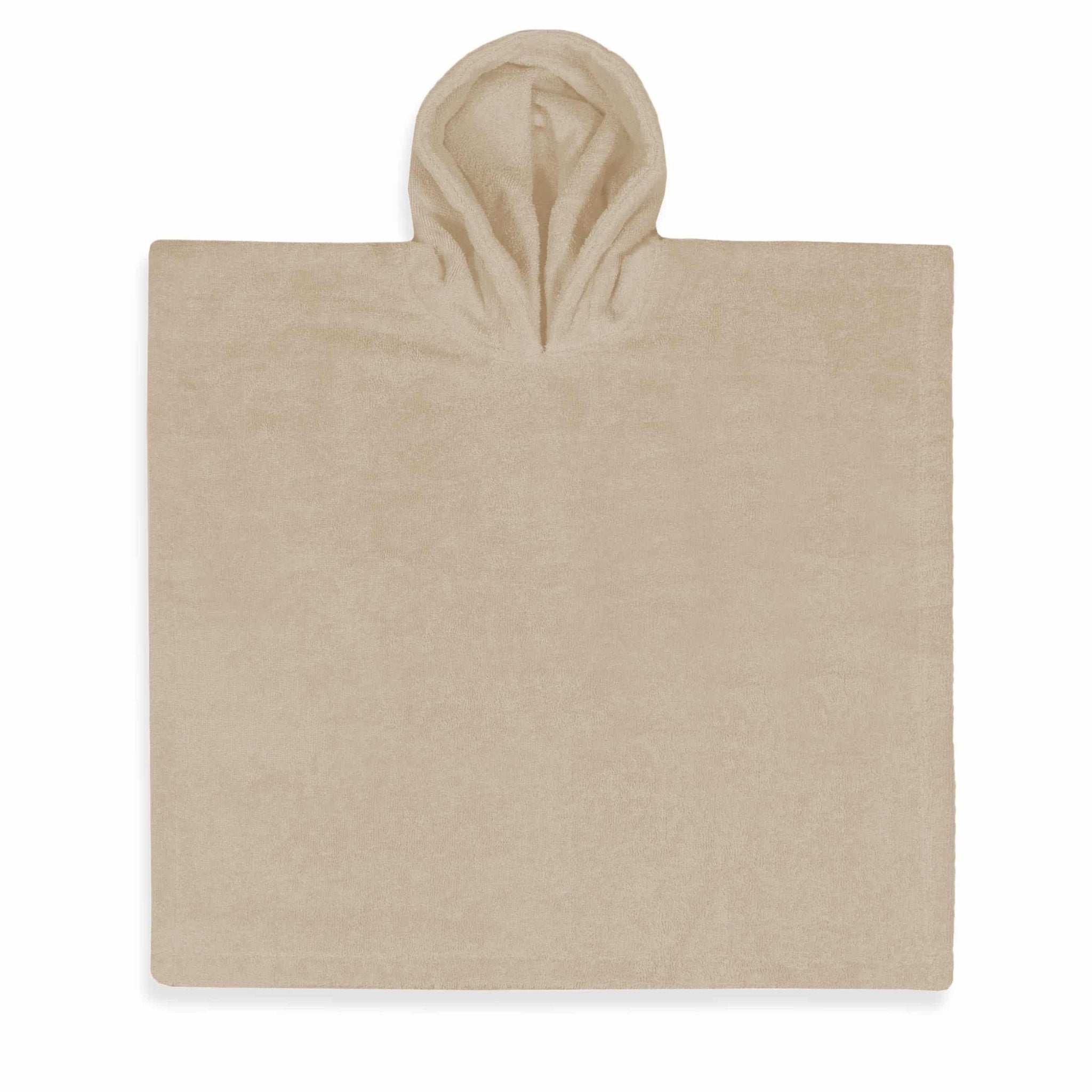 Poncho beige | Met naam - Leuk en Mooi