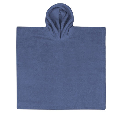 Poncho blauw | Met naam - Leuk en Mooi