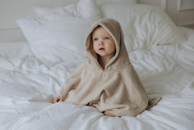 Poncho oud roze | Met naam - Leuk en Mooi