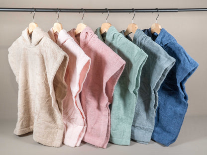 Poncho oud roze | Met naam - Leuk en Mooi