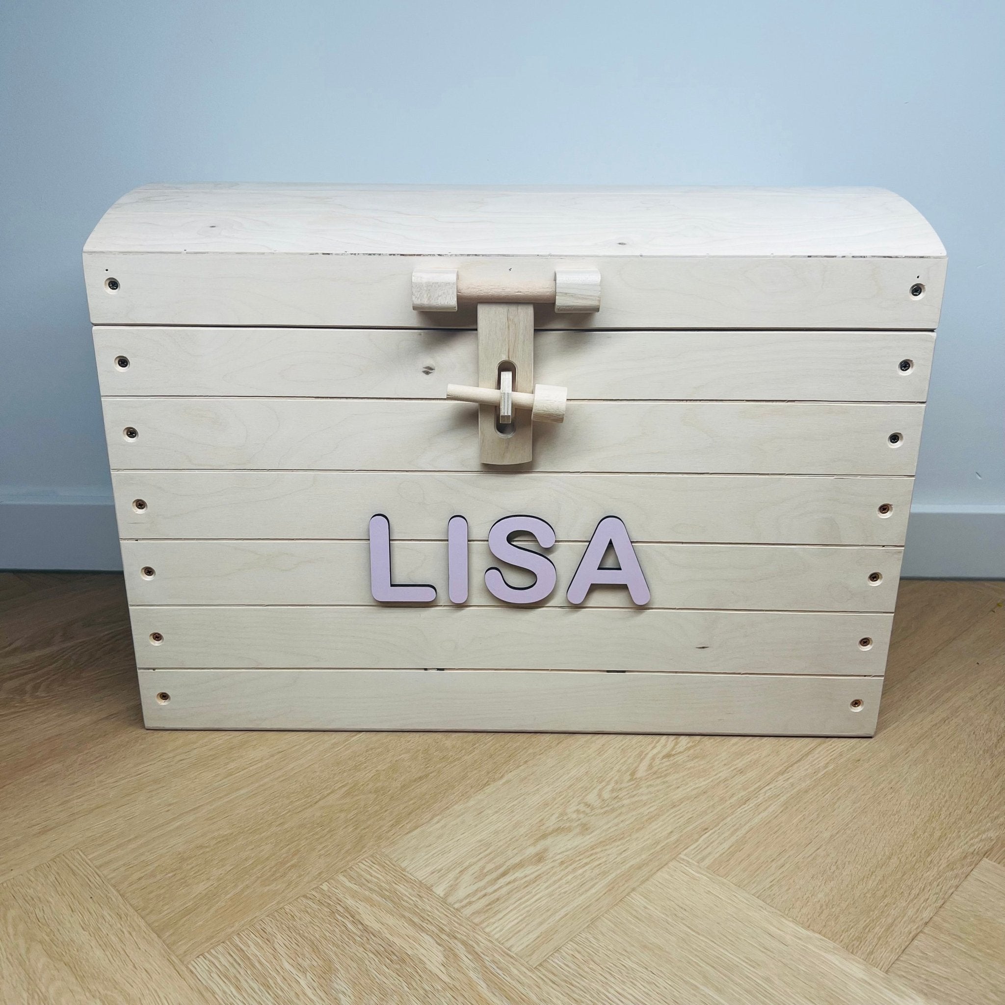 Speelgoedkist met naam - Leuk en Mooi