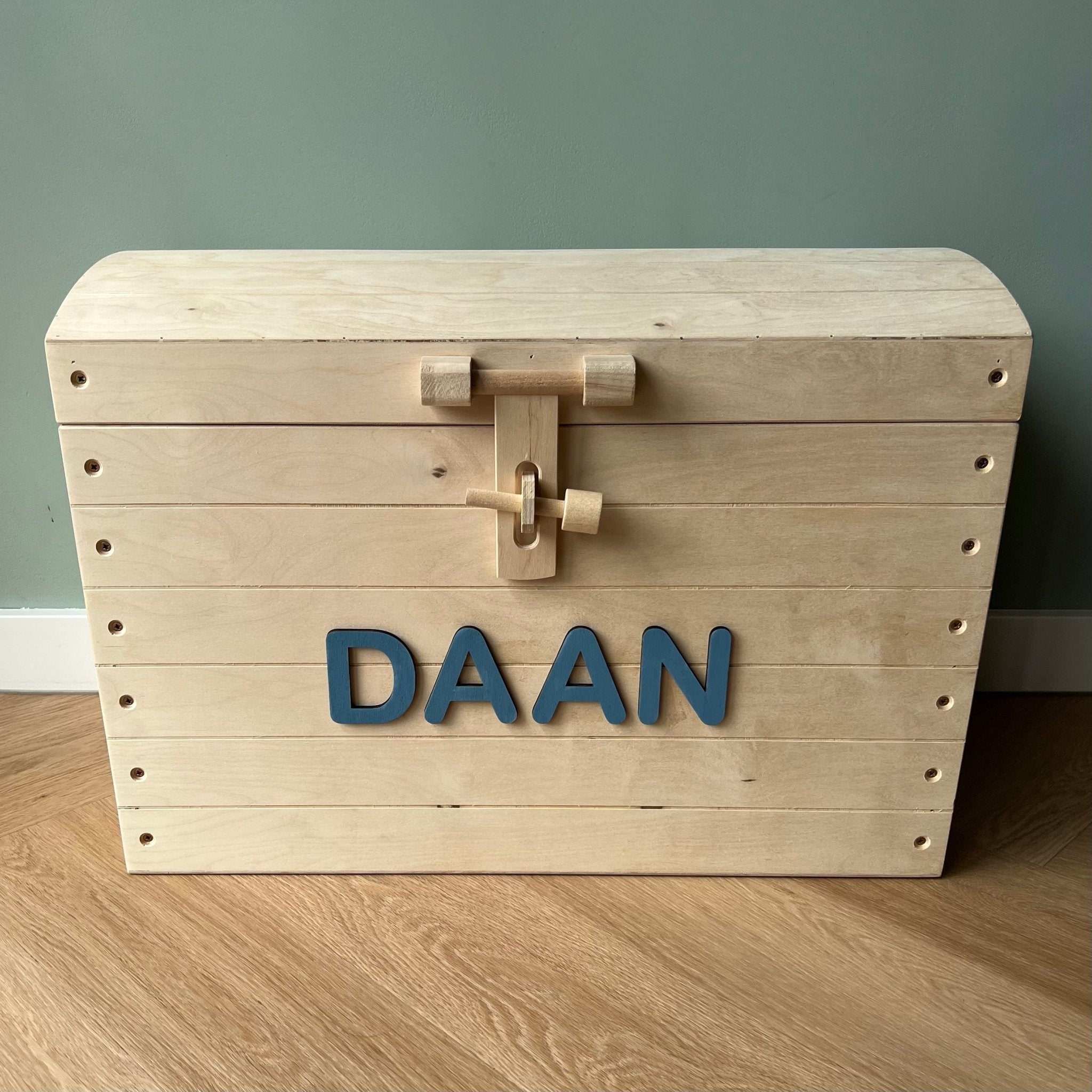 Speelgoedkist met naam - Leuk en Mooi