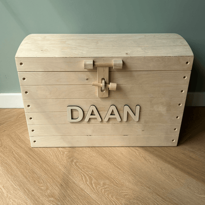 Speelgoedkist met naam - Leuk en Mooi