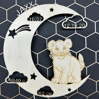 Wandlamp Leeuw, gepersonaleerd - Leuk en Mooi